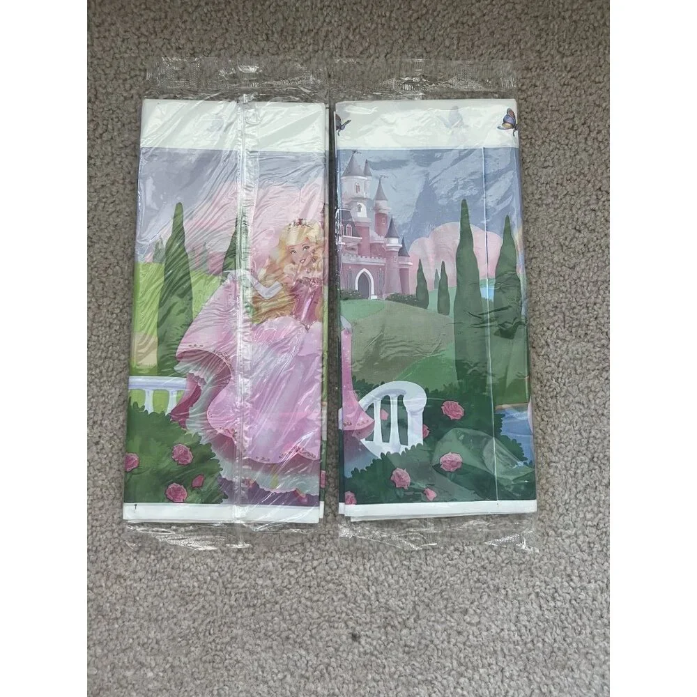 RARE DesignWare Princess Jewel Tablecloths (Set of 2) | Barbie Style Castle & Ro